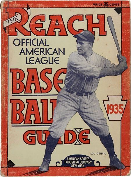 MAG 1935 Reach Baseball Guide